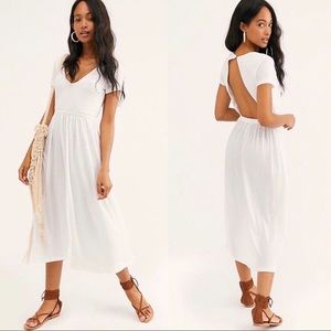 Free people beach castaway midi